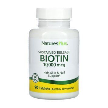 Biotin 10000 mcg - 90 tabs 2023-10-2360 фото