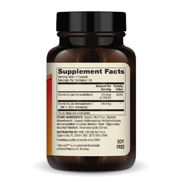 Vitamins D3 & K2 - 30 caps 2023-10-3952 фото
