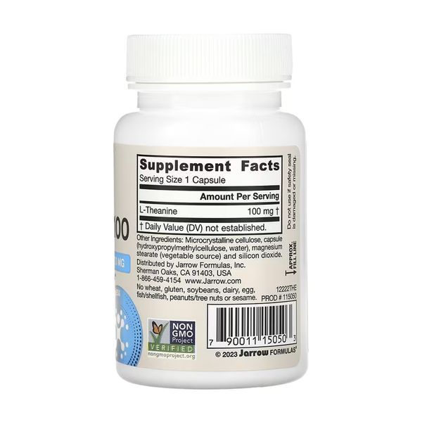 Theanine 100mg - 60 vcaps 2023-10-5575 фото