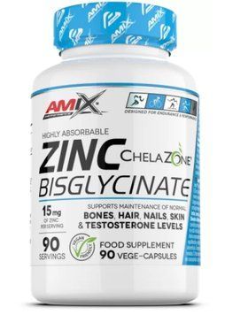 Amix Performance Zinc Bisglycinate - 90 веган капс 7654765455 фото