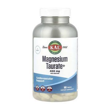 Magnesium Taurate 400mg - 180 tabs 2023-10-4694 фото