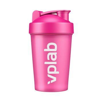 Shaker with blender ball - 500ml Pink 2023-10-5168 фото