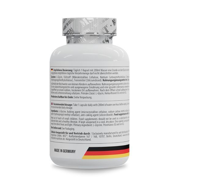 MST&reg; L-Glycine 1000 mg 120 caps 654787654 фото