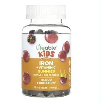 Iron + Vitamin C Kids - 60 gummies 7996434578 фото