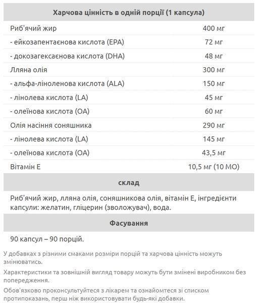 Omega 3-6-9 (90 caps) 456835 фото