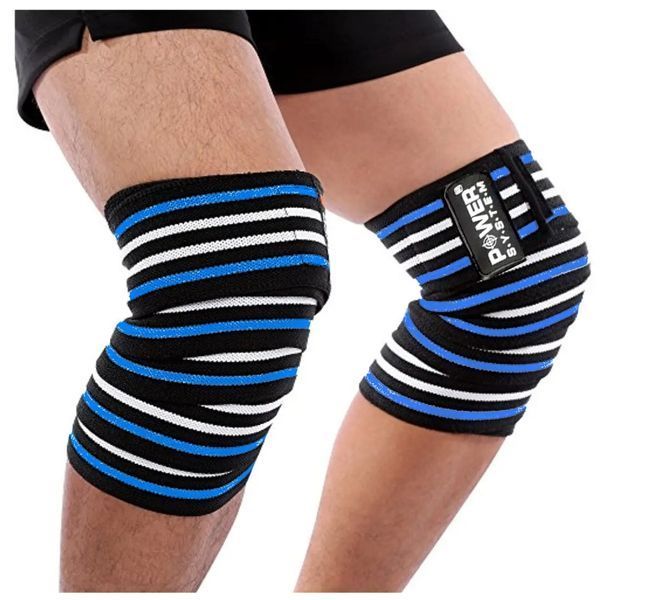 Бинти на коліна Power System PS-3700 Knee Wraps (пара) 765567865 фото