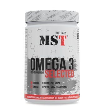 MST&reg; Omega 3 Selected 55% EPA 330 DHA 220 | 500 капсул 34576754 фото