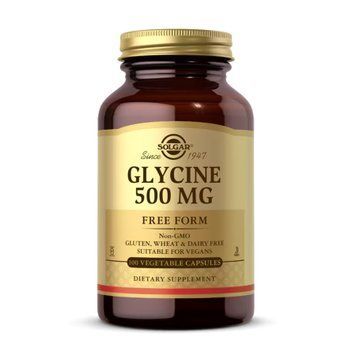 Glycine 500mg - 100 vcaps 100-49-7475370-20 фото