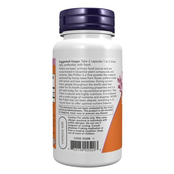 Bee Pollen 500mg - 100 caps 2022-10-2594 фото