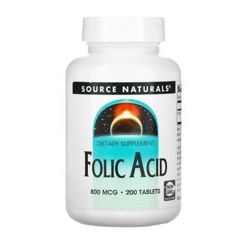 Folic Acid 800 mcg - 200 tabs 2023-10-5120 фото