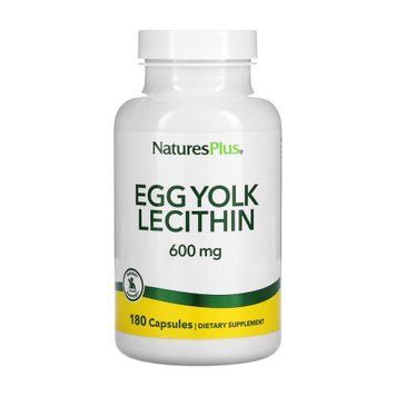 Egg Yolk Lecithin 600 mg - 180 caps 2023-10-2365 фото