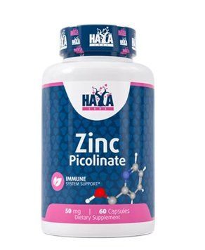 Haya Labs Zinc Picolinate 50 мг - 60 таб 6478826 фото