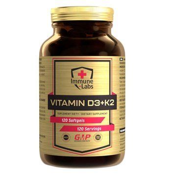 Vitamin D3 + K2 (120 softgels) 5536876 фото