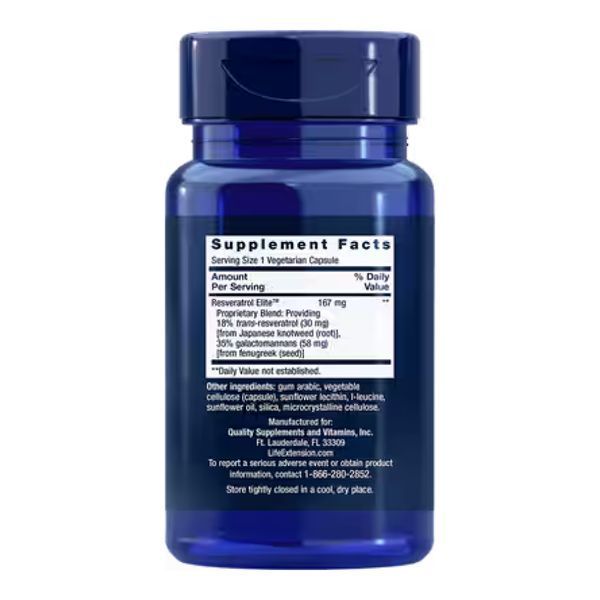 Resveratrol 100 mg - 30 vcaps 2022-10-1955 фото