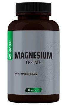 Sporter Magnesium chelate - 90 капс 6436937 фото
