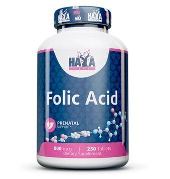 Haya Labs Folic Acid 800mcg - 250 таб 2567676453 фото