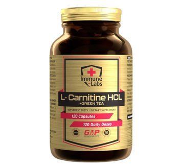 L-Carnitine HCL + Green Tea (120 caps) 235452657 фото