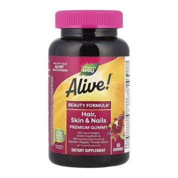 Hair, Skin and Nails with Collagen - 60 gummies Strawberry 2022-10-0603 фото