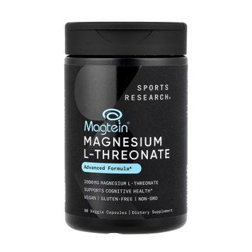 Magnesium L-Threonate 2000mg - 90 veggie capsules 2023-10-6180 фото