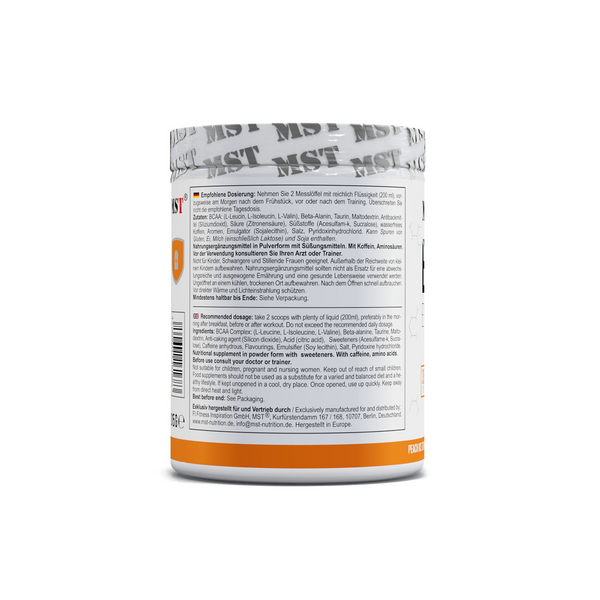 MST&reg; BCAA Energy Персик🍑35 порцій 315 грамів 3153849 фото