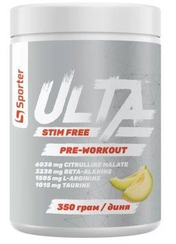 Sporter Ulta Stim Free Pre-Workout - 350 г 876345778 фото