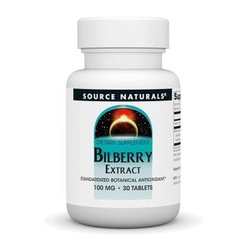 Bilberry Extract 100 mg - 30 tabs 2023-10-6132 фото