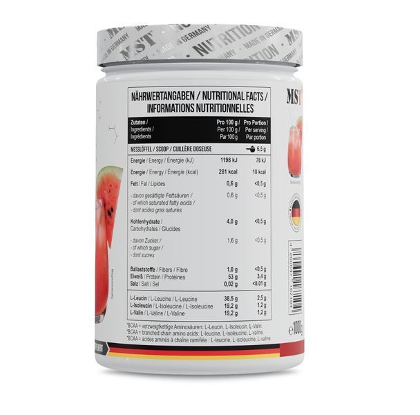 MST&reg; BCAA Zero Кавун без цукру 153 порцiй 1000 грамів 768908765 фото