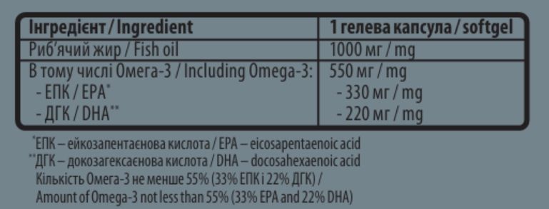 Sporter Omega-3 Ultra Gold - 120 софт гель 3587654223 фото