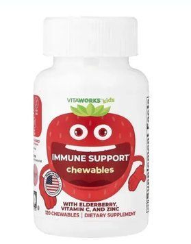 VitaWorks Kids Immune Support - 120 chewables 56765434567 фото