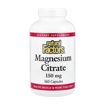 Magnesium Citrate 150mg - 360 caps 2023-10-5743 фото