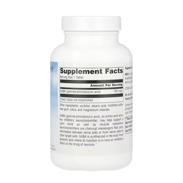 Serene Science&reg; GABA 750 mg - 90 tabs 2023-10-6133 фото
