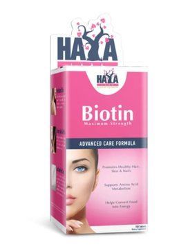 Haya Labs Biotin Maximum Strength 10,000 mcg - 100 таб 4843619326 фото