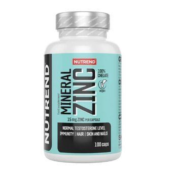 Nutrend Mineral Zinc 100% Chelate - 100 капс 5875434 фото