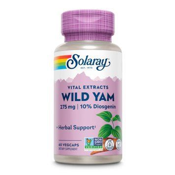 Wild Yam Root Extract 275mg - 60 vcaps 2023-10-4426 фото