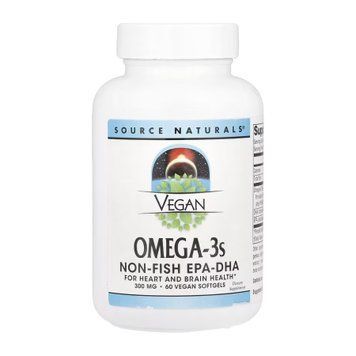 Vegan Omega-3s EPA-DHA 300mg - 60 softgels 2023-10-4330 фото