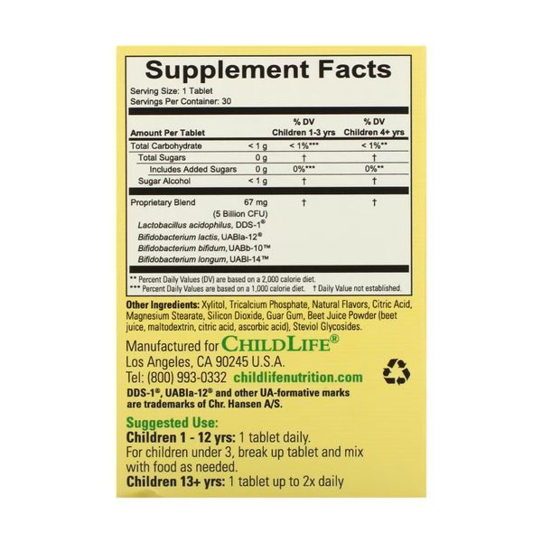 ChildBiotics Immune Digestive Support - 30 chewables 2023-10-3464 фото