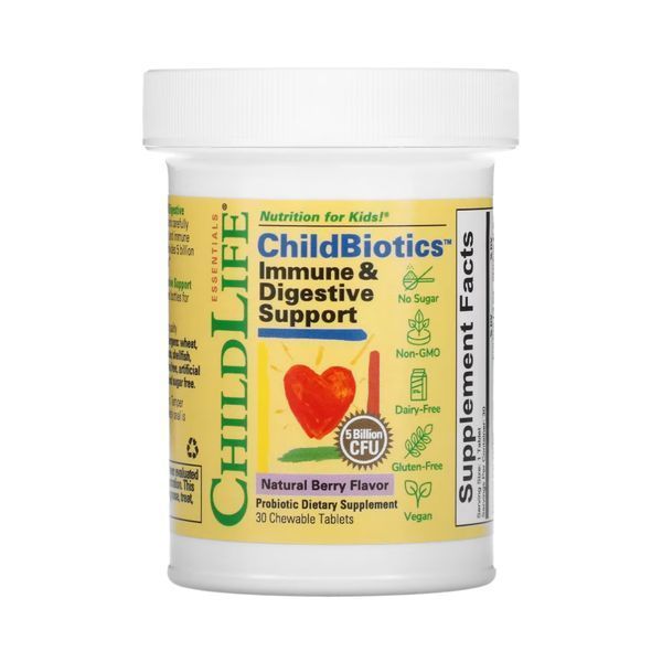 ChildBiotics Immune Digestive Support - 30 chewables 2023-10-3464 фото