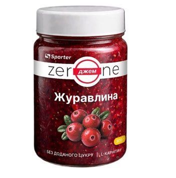 Sporter Джем Zero One ягідний - 300 г  65448484467 фото