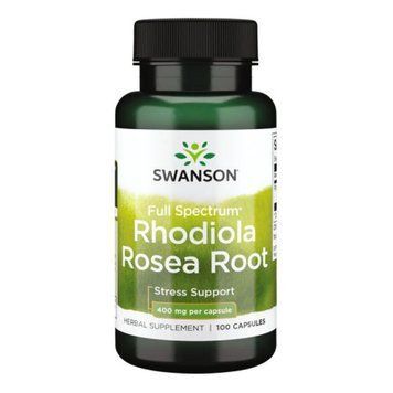 Rhodiola Rosea Rood 400mg - 100caps 100-81-8839634-20 фото