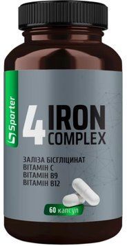 Sporter 4 IRON complex - 60 капс 704817935 фото