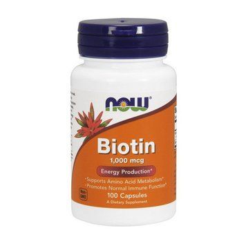 NOW Biotin 1,000 mcg (100 caps) 000005509 фото