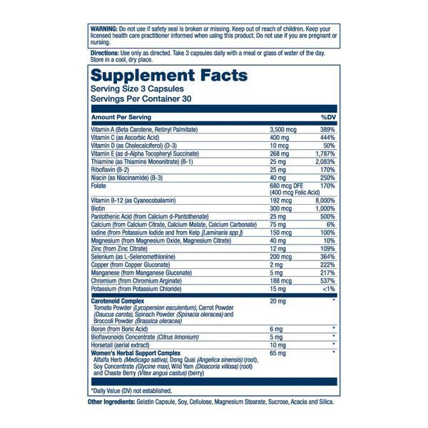 Women's Golden Multi-Vitamin - 90 vcaps 2023-10-3016 фото