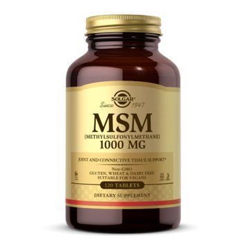 MSM 1000mg - 120 tabs 2023-10-4129 фото