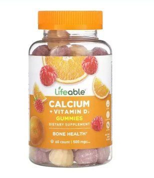 Calcium + Vitamin D Adult - 60 gummies 7335507423 фото