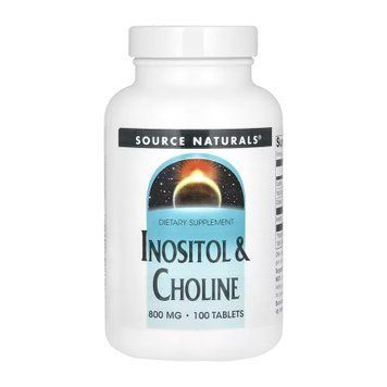 Inositol & Choline 800 mg - 100 tabs 2023-10-6138 фото