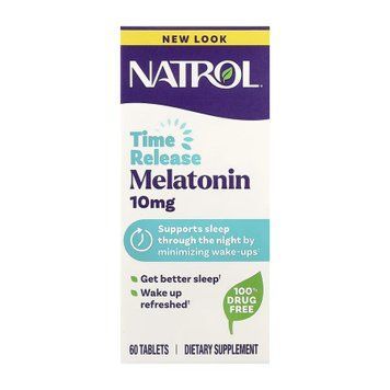 Melatonin 10mg - 60 tabs 100-52-0920448-20 фото