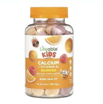 Calcium + Vitamin D Kids - 60 gummies 477567394 фото