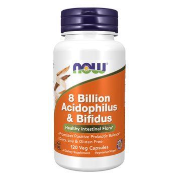 8 Billion Acidophilus & Bifidus - 120 vcaps 2022-10-2606 фото