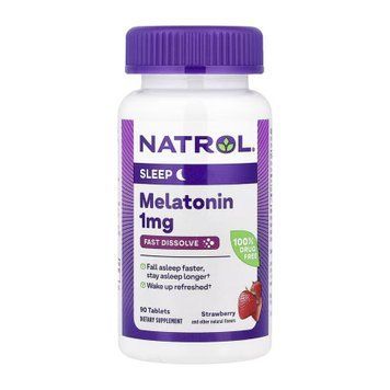 Melatonin 1mg - 90 tabs 100-20-6712531-20 фото
