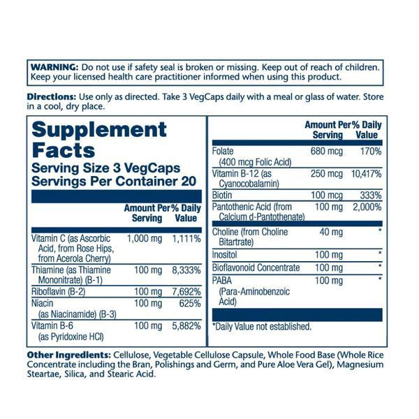 Mega Vitamin B-Stress - 60 vcaps 2022-10-1785 фото